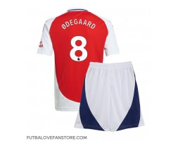 Arsenal Martin Odegaard #8 Domáci Detský futbalový dres 2024-25 Krátky Rukáv (+ trenírky)